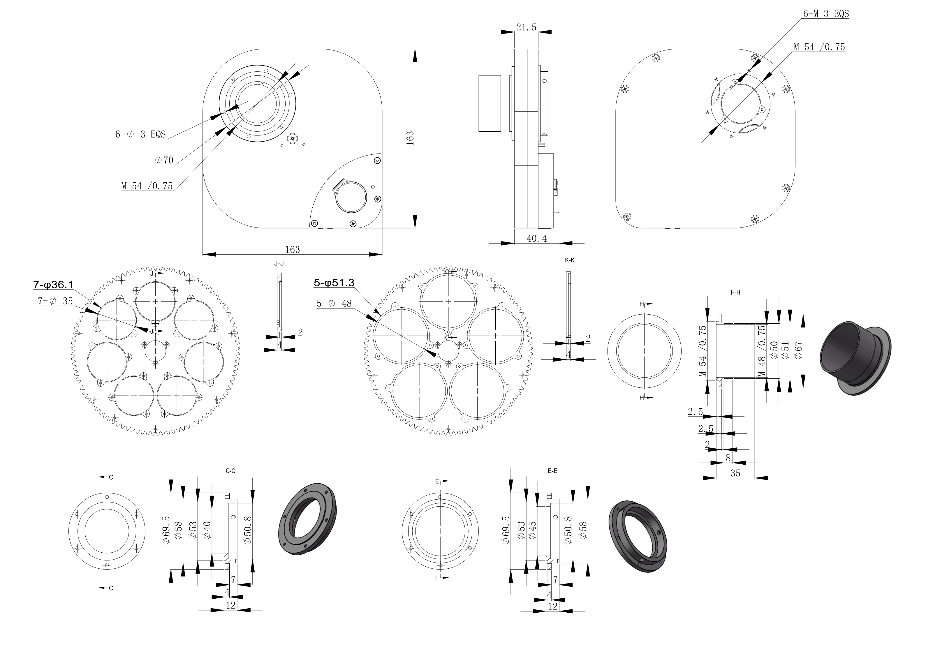 QHYCFW2-M-SR (36mm)